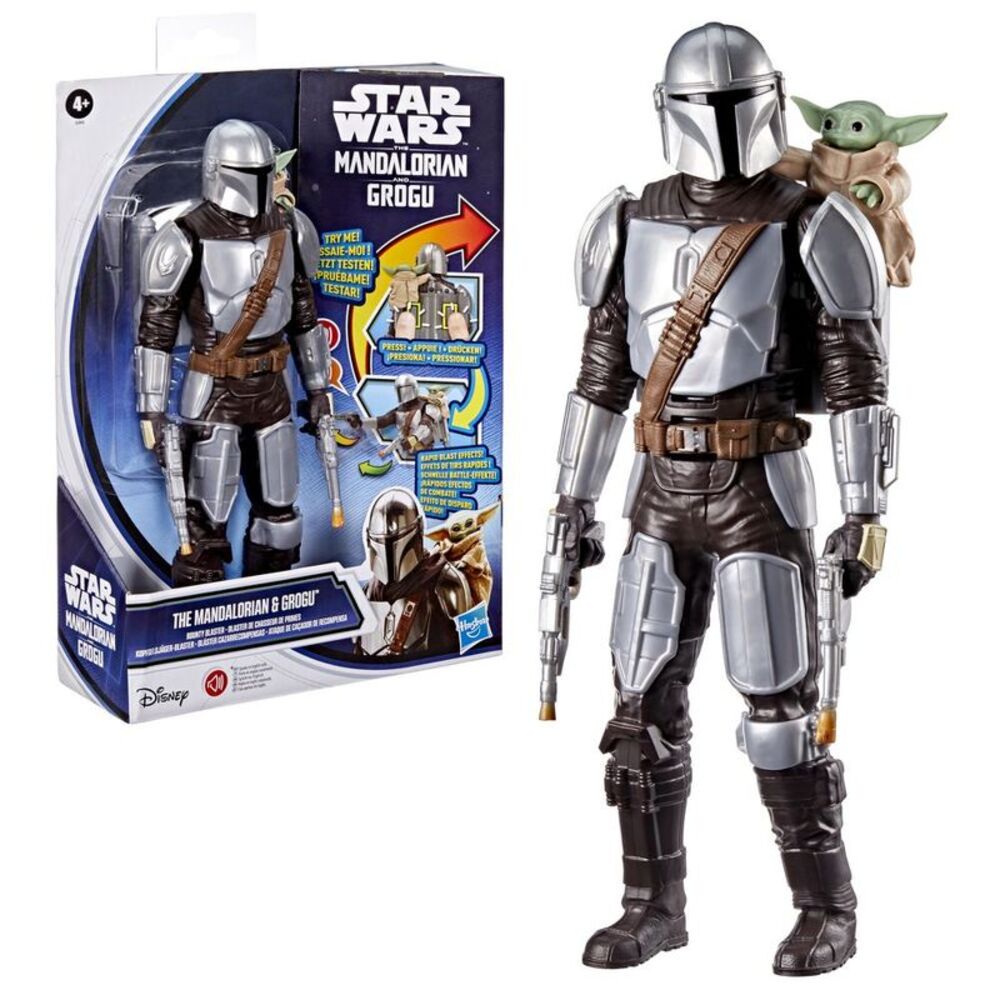 Star Wars -  The Mandalorian & Grogu Bounty Blaster Silver